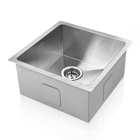Cefito 36cm x 36cm Stainless Steel Kitchen Sink Under/Top/Flush Mount Silver | Auzzi Store