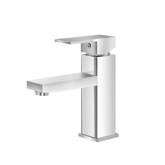 Cefito Basin Mixer Tap Faucet Bathroom Vanity Counter Top WELS Standard Brass Silver | Auzzi Store