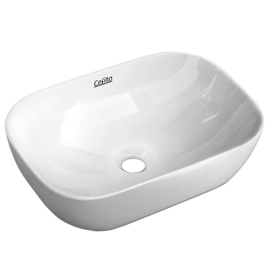 Cefito Ceramic Bathroom Basin Sink Vanity Above Counter Basins White Hand Wash | Auzzi Store