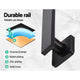 Cefito WElS 8'' Rain Shower Head Set Square High Pressure Wall Arm DIY Black | Auzzi Store