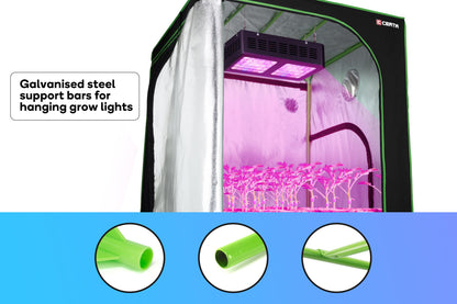 Certa Hydroponic Indoor Grow Tent (60 x 60 x 140cm) | Auzzi Store