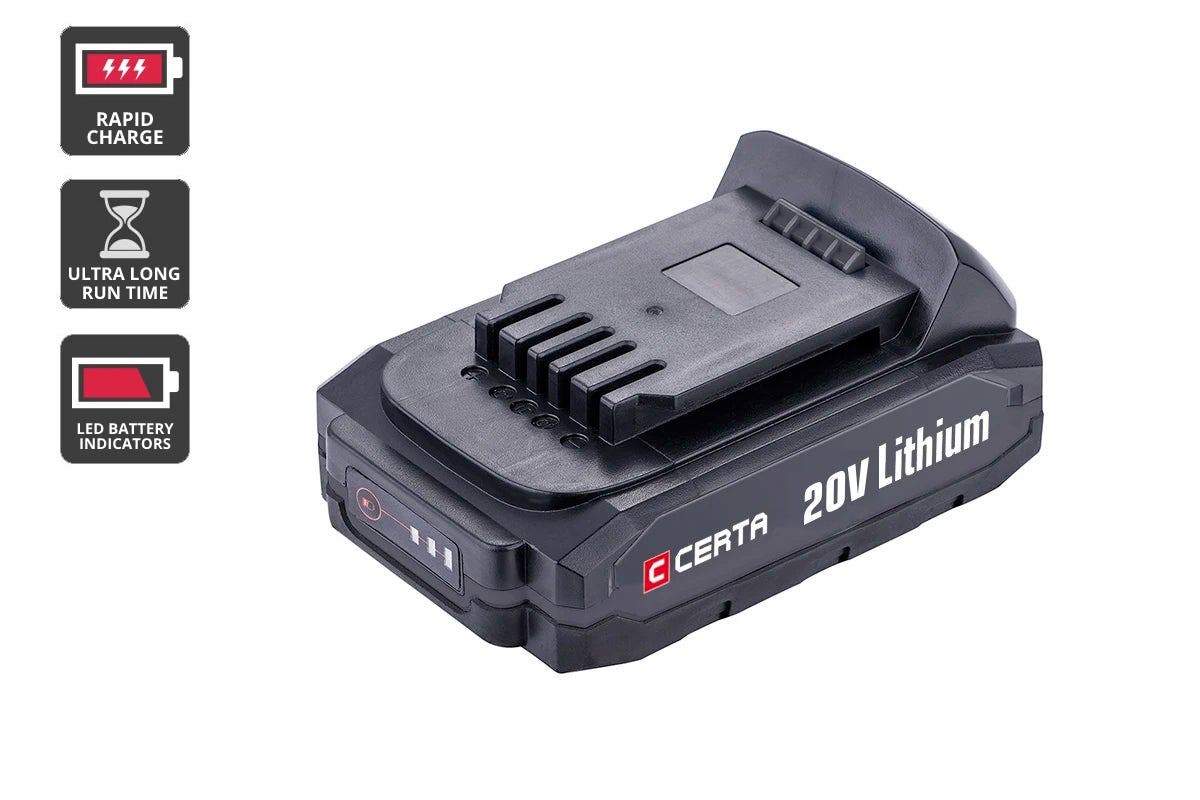 Certa PowerPlus 20V 2.0Ah Lithium Battery | Auzzi Store