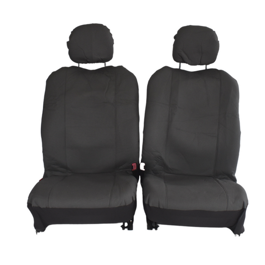 Challenger Canvas Seat Covers - For Mitsubishi Triton Dual Cab (2006-2020) | Auzzi Store