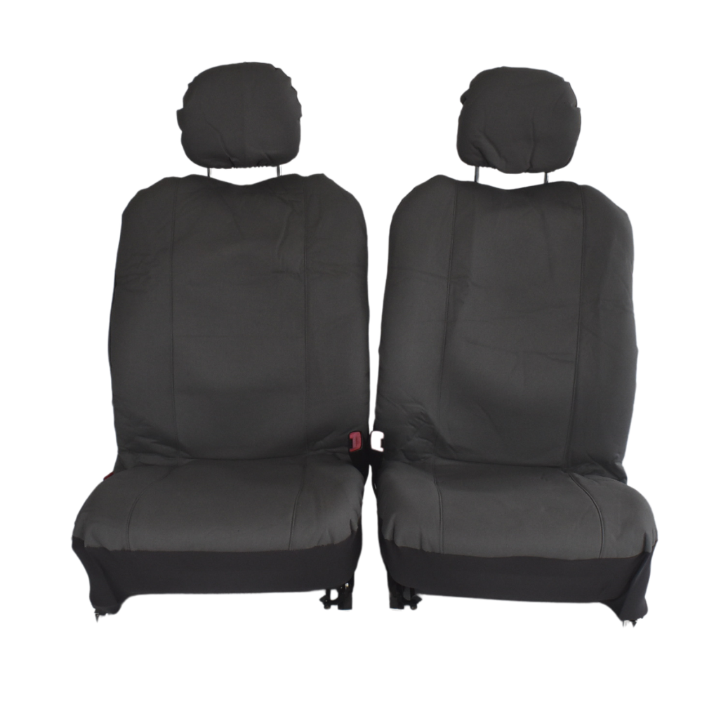 Challenger Canvas Seat Covers - For Nissan Frontier D40 Dual Cab (2007-2020) | Auzzi Store