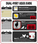 Cheeky Chooka Dual Chick Feeder Port Kit | Auzzi Store