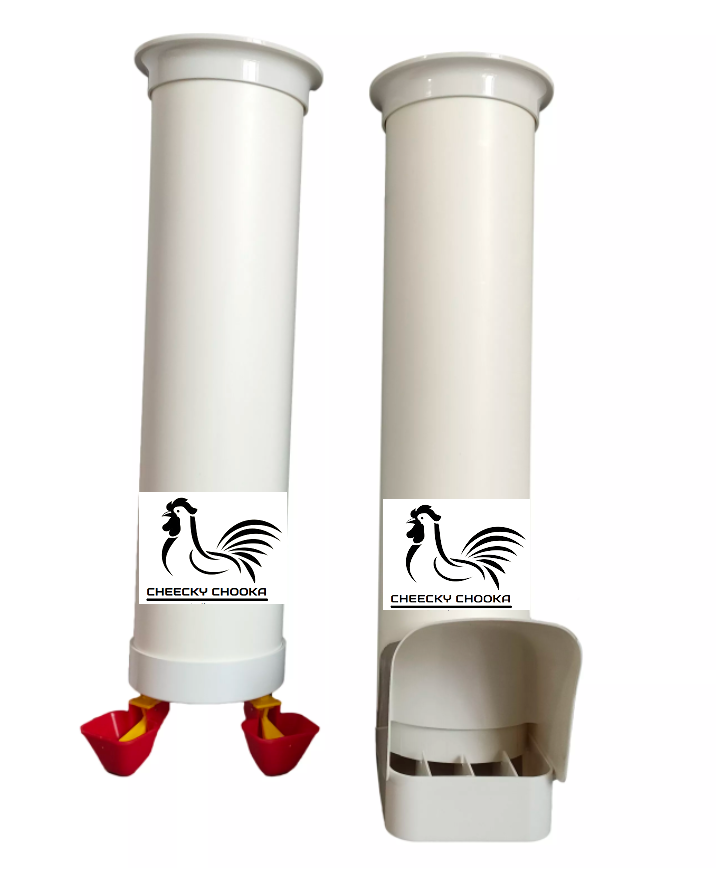 Cheeky Chooka Poultry Feeder & Waterer Set | Auzzi Store