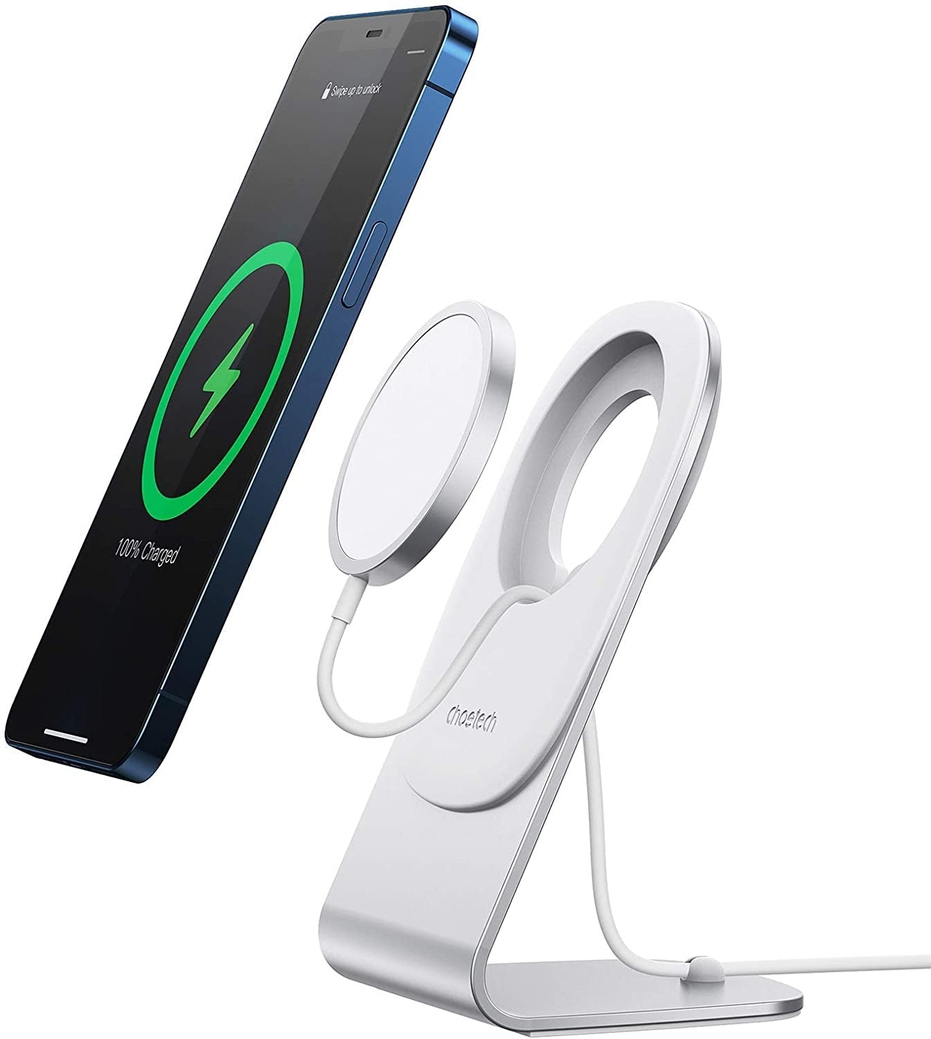 Choetech H046 Phone Stand For MagSafe Charger Aluminum (Stand Only) | Auzzi Store