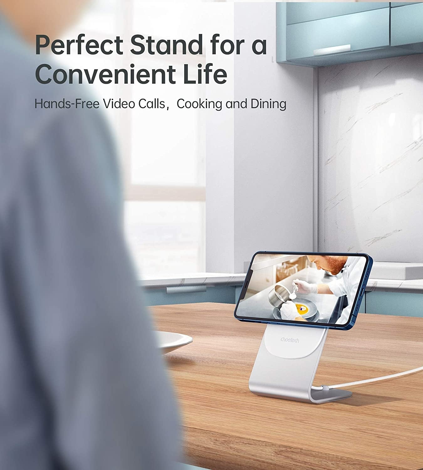 Choetech H046 Phone Stand For MagSafe Charger Aluminum (Stand Only) | Auzzi Store