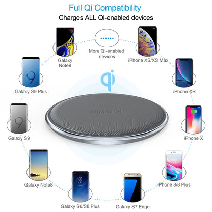 Choetech T539-S Fast Wireless Charger | Auzzi Store