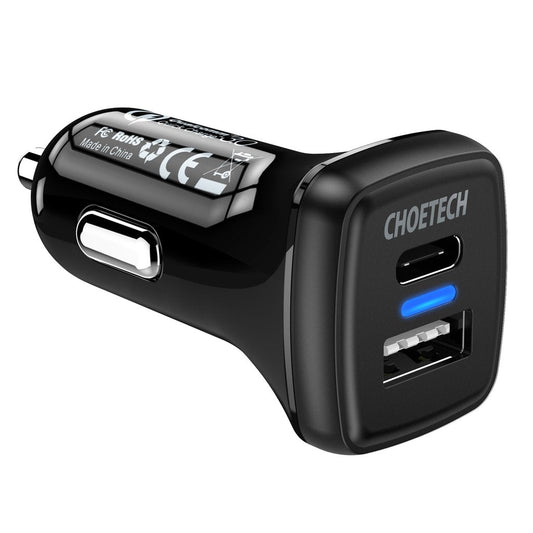 Choetech TC0005 36W Quick Charge 3.0 USB Type-C Car Charger | Auzzi Store