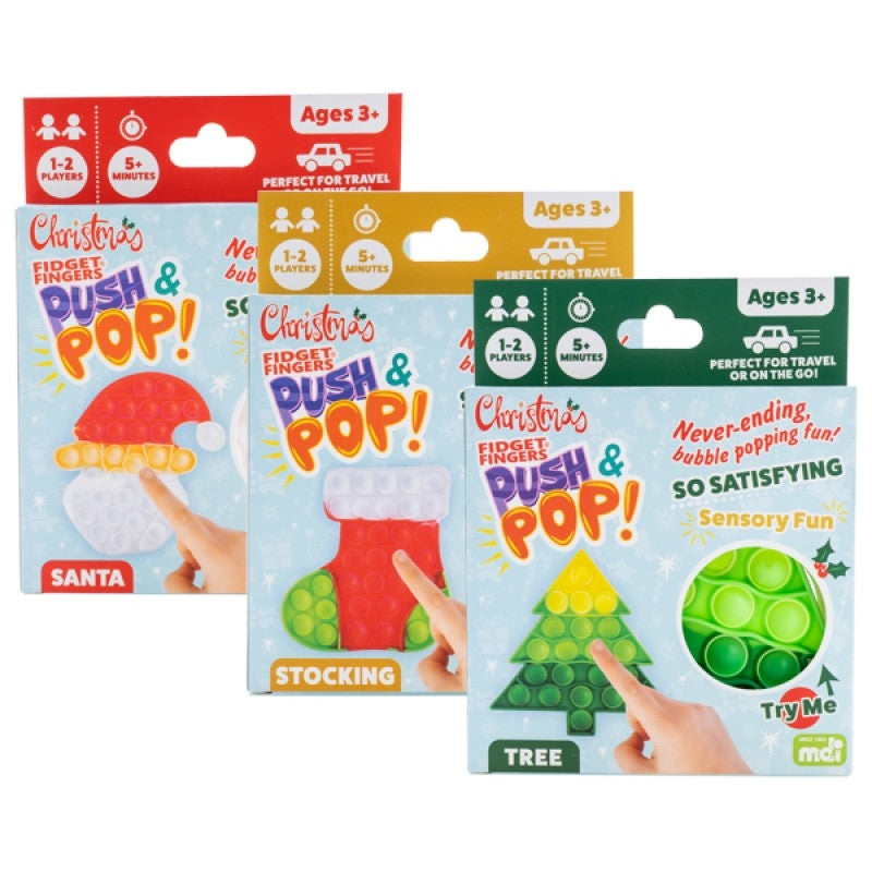 Christmas Push And Pop (SENT AT RANDOM) | Auzzi Store