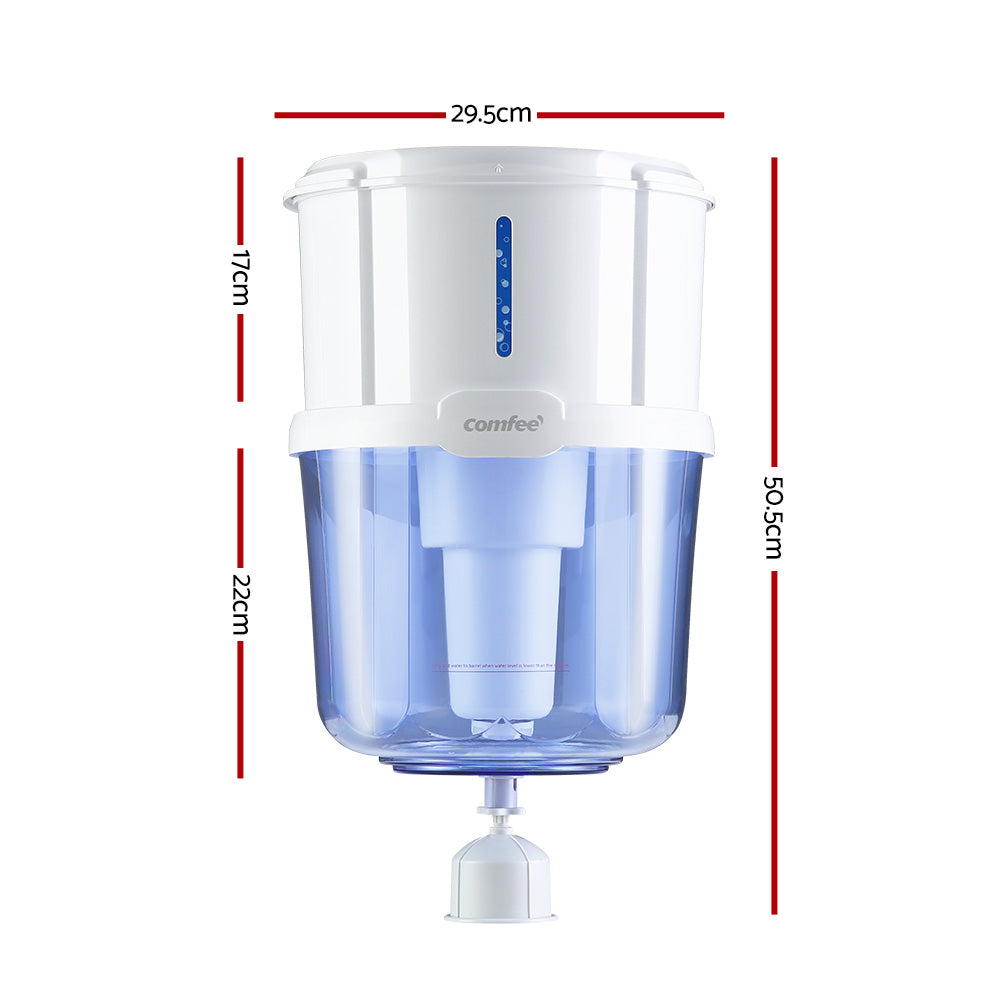 Comfee Water Purifier Dispenser 15L Water Filter Bottle Cooler Container | Auzzi Store