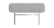 Brosa Como Headrest  - Gainsboro Grey)