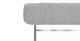 Brosa Como Headrest  - Gainsboro Grey)