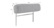 Brosa Como Headrest  - Gainsboro Grey)