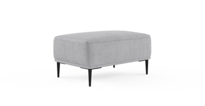 Brosa Como Ottoman - Gainsboro Grey