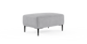 Brosa Como Ottoman (Gainsboro Grey)