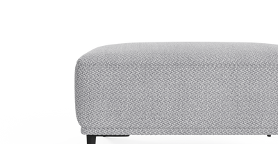 Brosa Como Ottoman - Gainsboro Grey