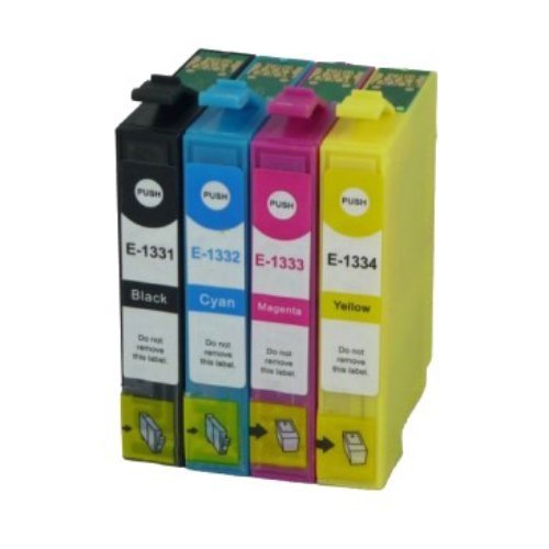 Compatible Premium Ink Cartridges 133  Cartridge Set of 4 (Bk/C/M/Y) - for use in Epson Printers | Auzzi Store