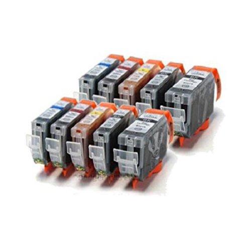 Compatible Premium Ink Cartridges CLI526  Bundle - 10 Cartridges **save!** - for use in Canon Printers | Auzzi Store