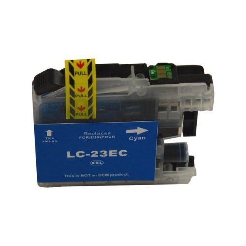 Compatible Premium Ink Cartridges LC23EC  Cyan Cartridge  - for use in Brother Printers | Auzzi Store