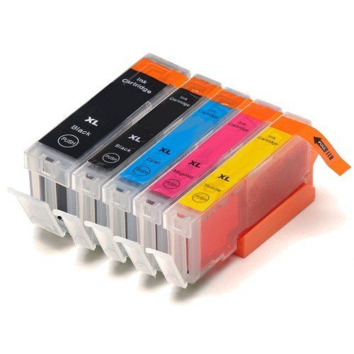 Compatible Premium Ink Cartridges PGI650XL + CLI651XL  Bundle - 5 Cartridges - for use in Canon Printers | Auzzi Store
