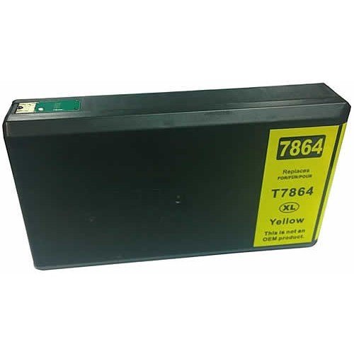 Compatible Premium Ink Cartridges T7864XL High Yield Yellow  Inkjet Cartridge - for use in Epson Printers | Auzzi Store