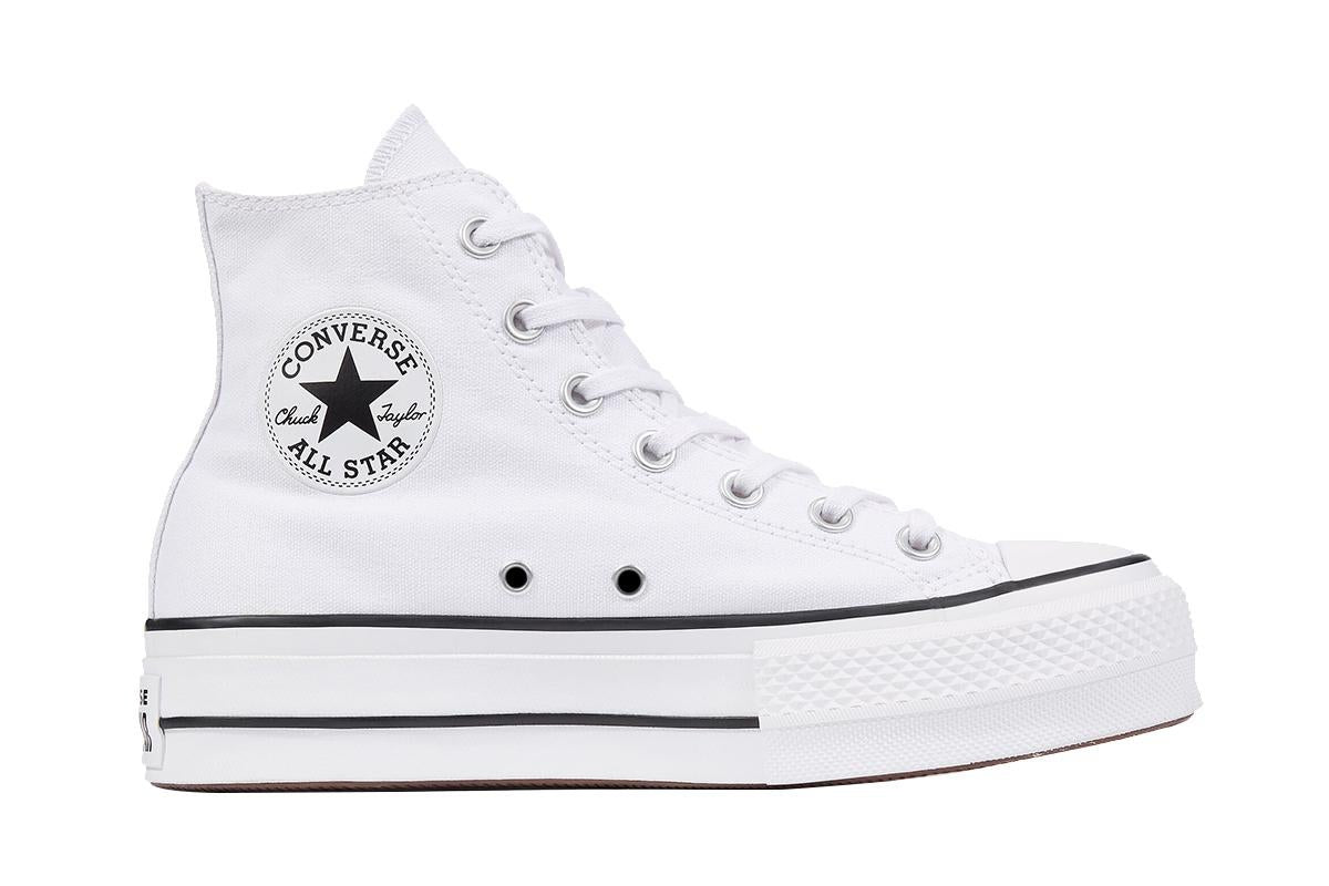 Converse Women Chuck Taylor All Star Lift Shoe (Optical White) | Auzzi Store