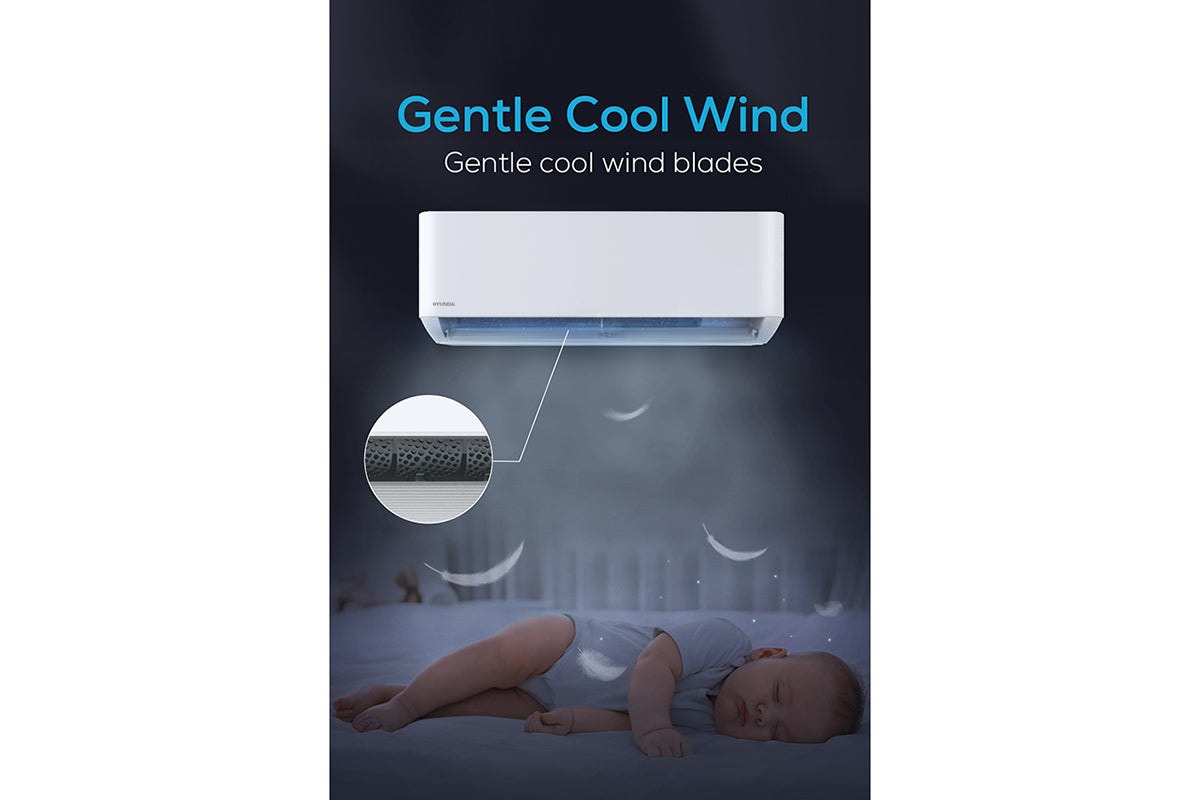 Hyundai 7.2kW Inverter Smart Split System Air Conditioner (Reverse Cycle)