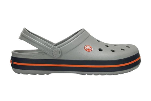 Crocs Crocband Unisex (Light Grey/Navy) | Auzzi Store