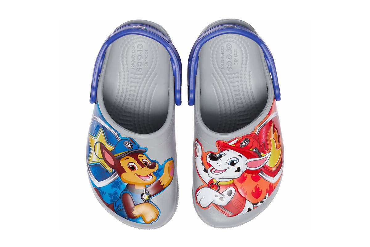 Crocs Paw Patrol Patch Kids' Sandals (Light Grey) | Auzzi Store