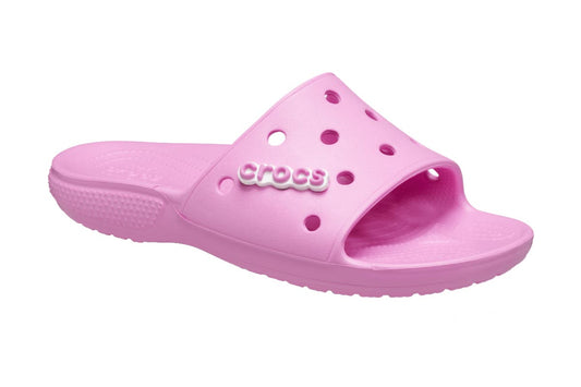 Crocs Women's Classic Crocs Slides (Taffy Pink) | Auzzi Store