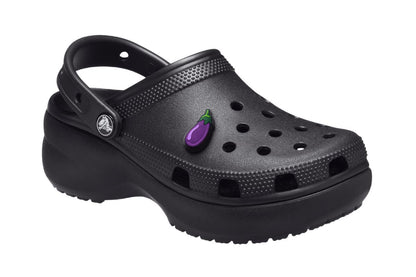 Crocs Women's Classic Platform Clog Sandals (Black) | Auzzi Store