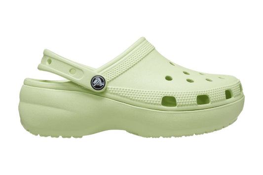 Crocs Women's Classic Platform Clog Sandals (Celery) | Auzzi Store