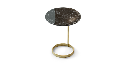 Brosa Cushla Side Table (Black Marble)