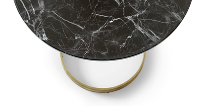 Brosa Cushla Side Table (Black Marble)