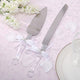 Cutting Cake Knife and Silver Blade Cake Server Set Wedding Anniversary Engagement Birthday Party Gift Boxed | Auzzi Store