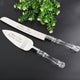 Cutting Cake Knife and Silver Blade Cake Server Set Wedding Anniversary Engagement Birthday Party Gift Boxed | Auzzi Store
