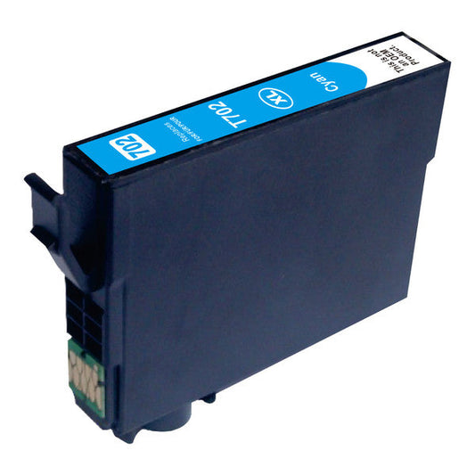 Cyan Compatible Inkjet Cartridge Replacement for 702XL Cyan | Auzzi Store