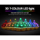 DEVANTI Aroma Aromatherapy Diffuser 3D LED Night Light Firework Air Humidifier Purifier 400ml Remote Control | Auzzi Store