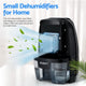 Devanti Dehumidifier 600ML Air Purifier Black – view 5