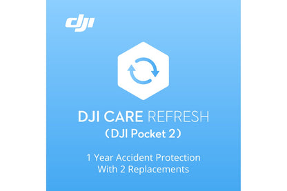 DJI Care Refresh 1-Year Plan (DJI Pocket 2) Card