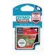 DYMO Dur White on Red 12mm x 3m | Auzzi Store