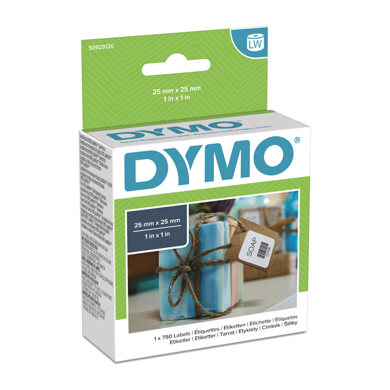 DYMO LW 25mm x 25mm White | Auzzi Store