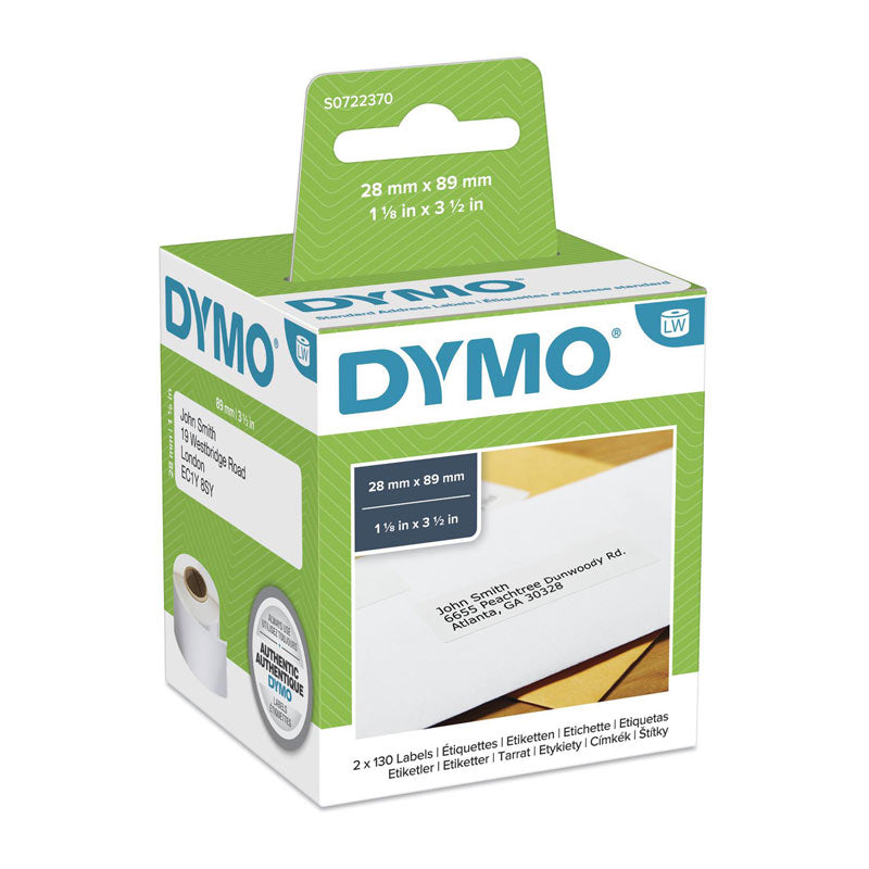 DYMO LW AddressLab 28mm x 89mm | Auzzi Store