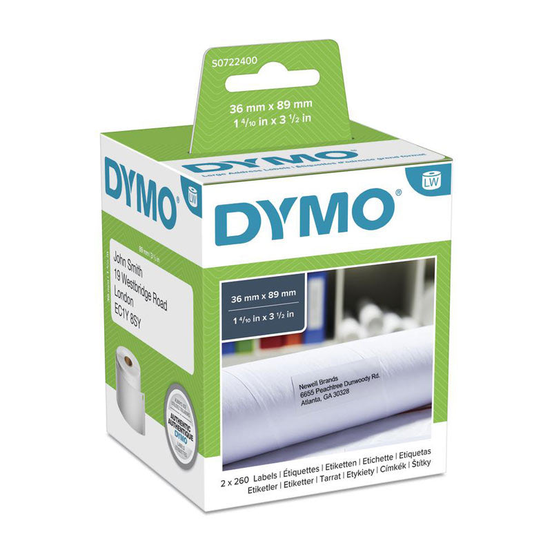 DYMO LW AddressLab 36mm x 89mm | Auzzi Store