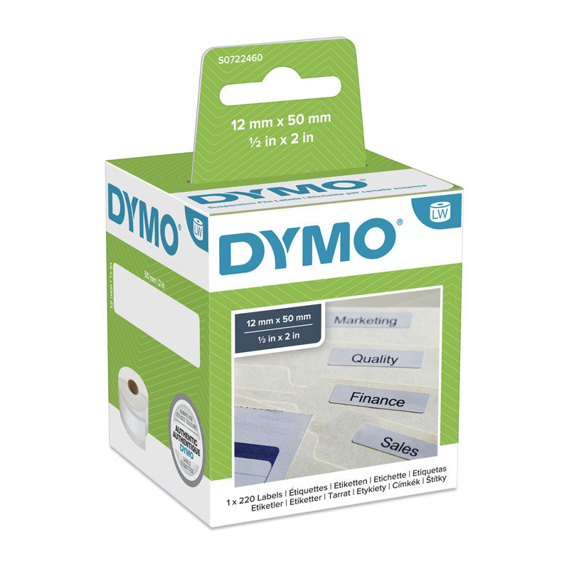 DYMO LW File Label 12mm x 50mm | Auzzi Store