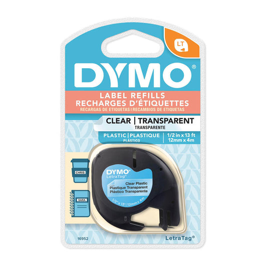 DYMO Light Plastic 12mm x 4m Clr | Auzzi Store