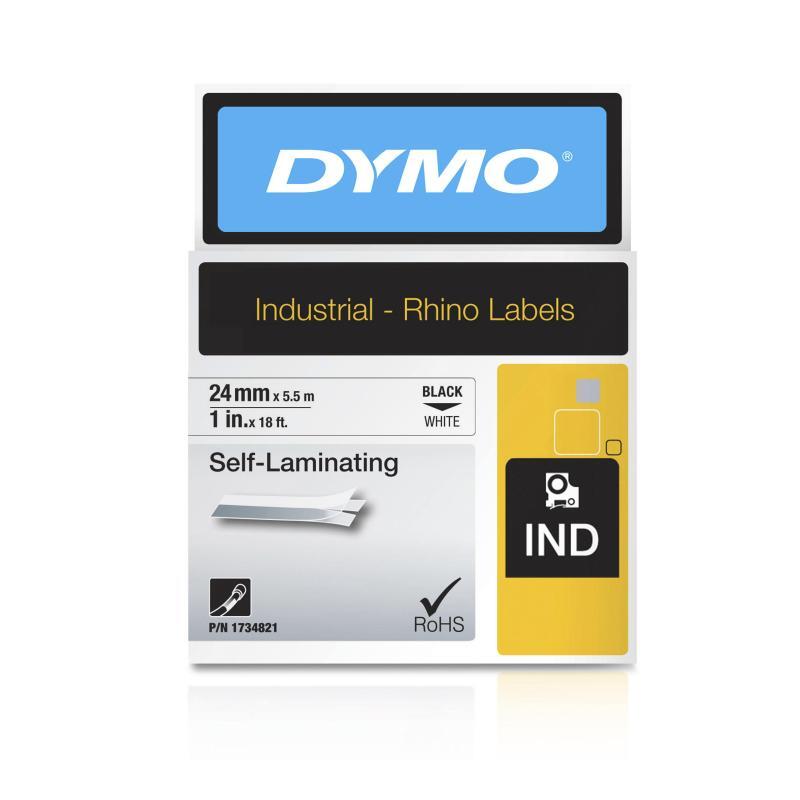 DYMO Rhino 24mm White Vinyl | Auzzi Store