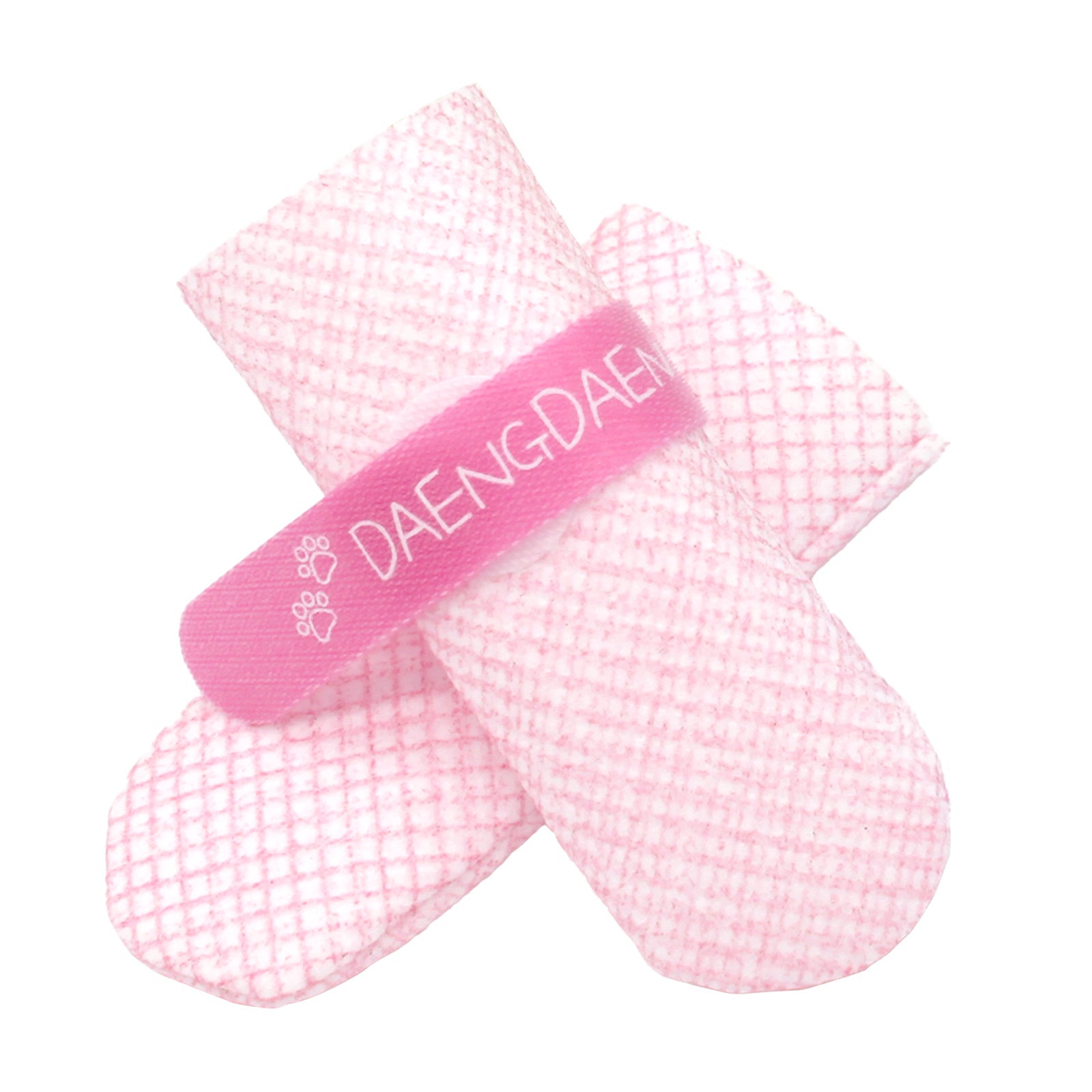 Daeng Daeng Shoes 28pc M Pink Dog Shoes Waterproof Disposable Boots Anti-Slip Socks | Auzzi Store